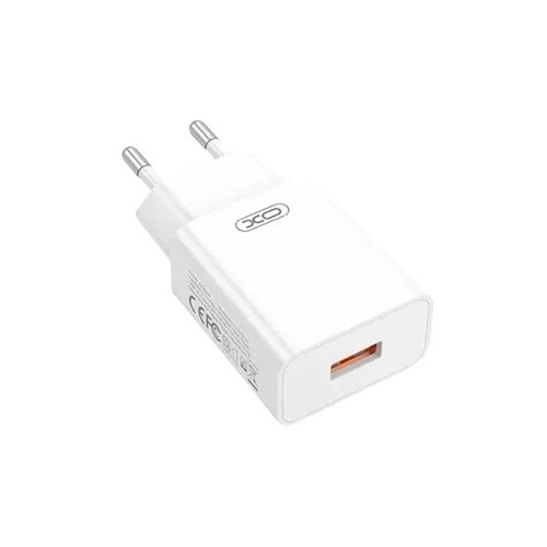 XO L127 USB 18W Fast Charger Adapter with Micro USB Cable