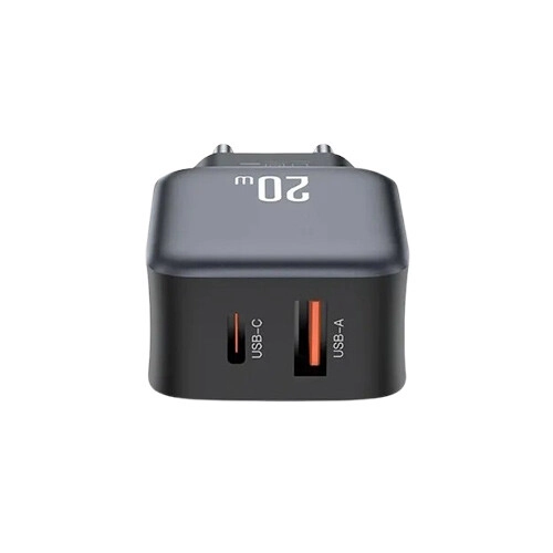 XO L154 EU 20W PD Fast Charger Adapter with Lightning Cable - 2