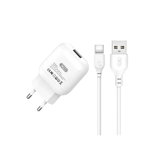 XO L37 USB Charger with Micro USB Cable