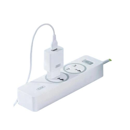 XO L99 EU 2.4A Fast Charger Adapter with Micro USB Cable - 2