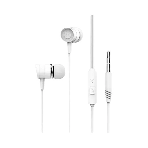 XO EP20 Wired 3.5mm In-Ear Earphone (White)