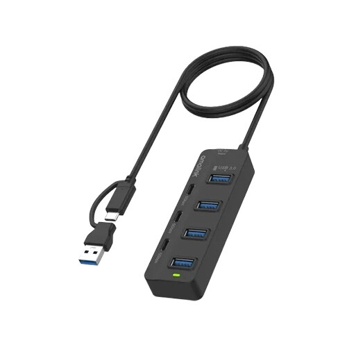 Amalink AL-UCA5306 7-in-2 USB-C/USB 3.0 7-Port HUB