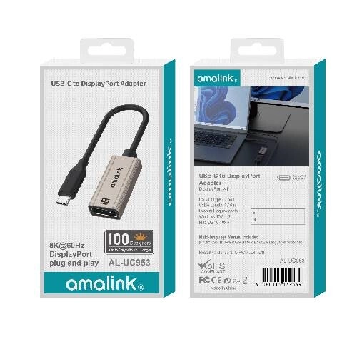 Amalink AL-UC953 Type-C to Display Port Converter - 1