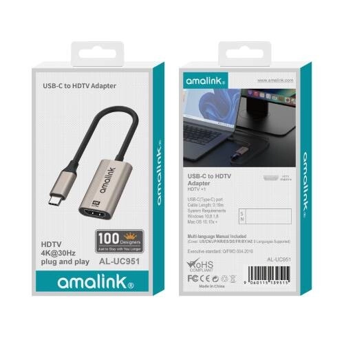Amalink AL-UC951 Type-C to HDMI Converter - 1