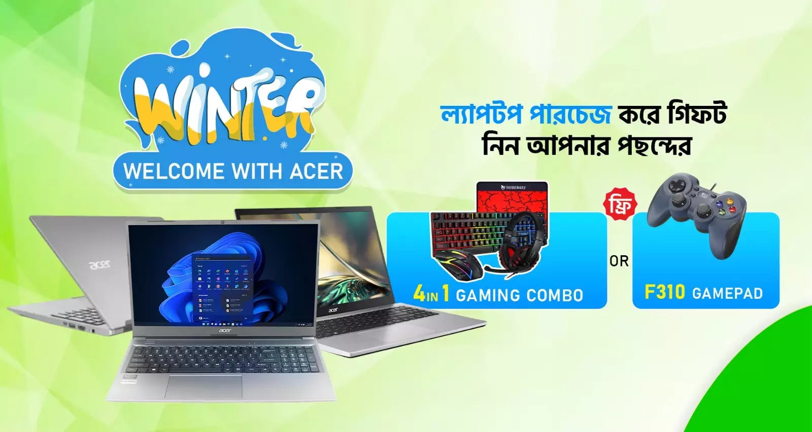 Winter Welcome With Acer