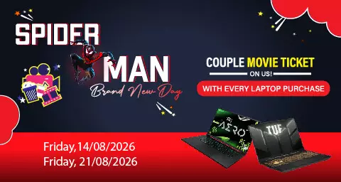 laptop spider-man