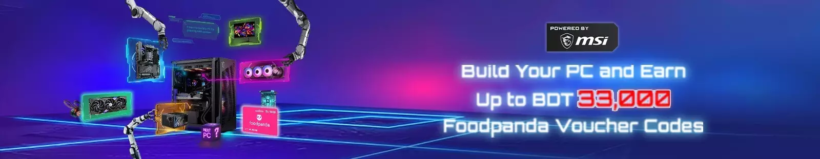 MSI FOOD PANDA Offer