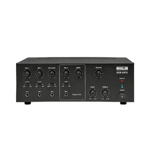 Ahuja SSB-85FX 80W Midium PA Mixer Amplifier With Echo Option