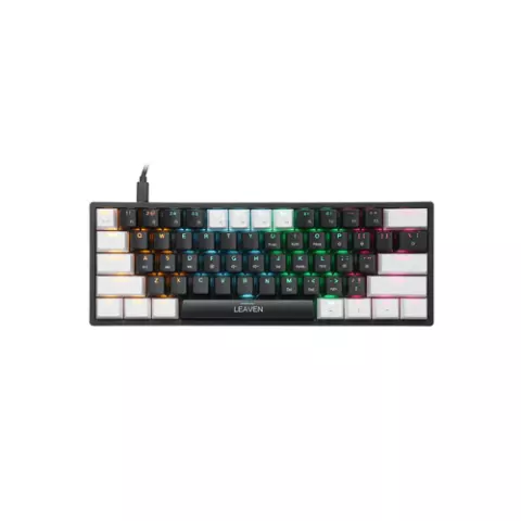 LEAVEN K620 WIRED MECHANICAL KEYBOARD BLACK