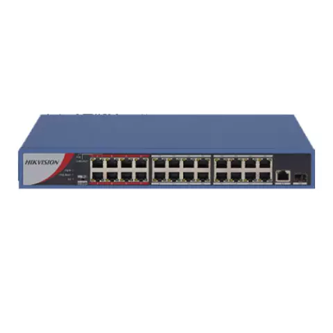Hikvision  DS-3E0326P-E/M(B)  24 Port Fast Ethernet Unmanaged POE Switch