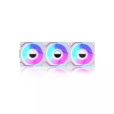 Jungle Leopard JM-V2 120mm Infinite Mirror Building block ARGB Casing Fan (White)