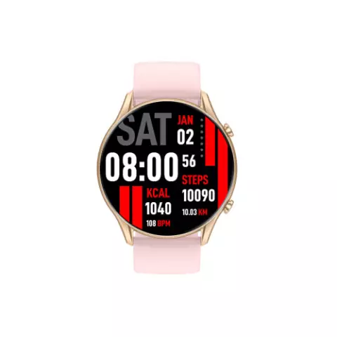KIESLECT KR CALLING SMART WATCH (ORCHID PINK)
