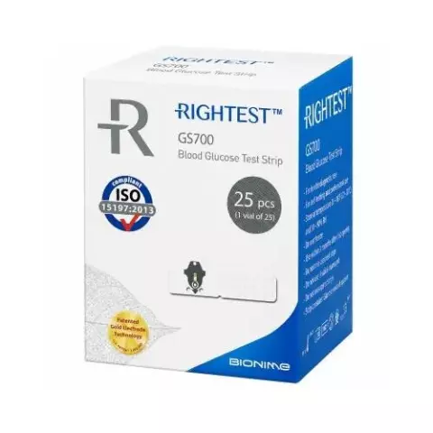 Bionime Blood Glucose GS700 Strip 25pcs