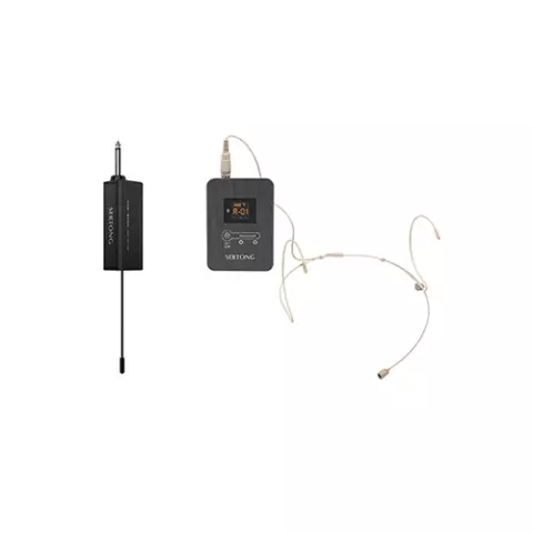 SERTONG GD-1106T HEADSET WIRELESS MICROPHONE (80 METER)