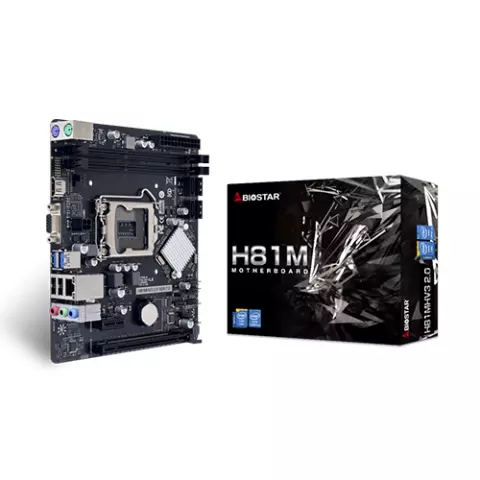 Biostar H81MHV3 4th gen Motherboard