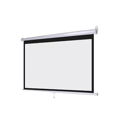 Pc Power 70 Inch x 70 Inch Manual Wall Projector Screen