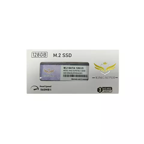 King Super 128GB M.2 PCI-e Gen3 x4 NVME SSD