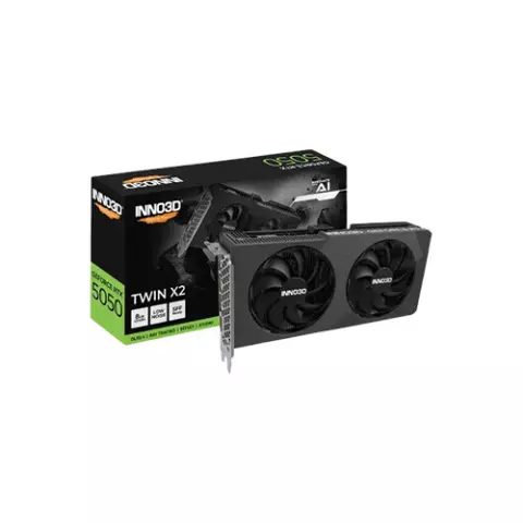 INNO3D GeForce RTX 5050 TWIN X2 8GB GDDR6 Graphics Card