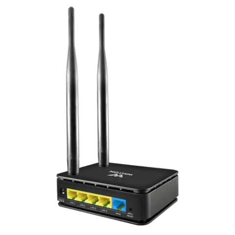WALTON WWR002N2 300MBPS WIRELESS ROUTER (BLACK)