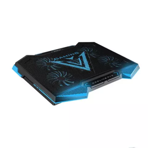 NUOXI Laptop Cooler 5 LED Fans Aluminium Cooling Pad