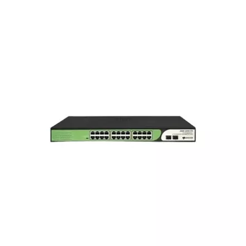 BDCOM S1500-24P2S-370 24-Port Unmanaged PoE Switch
