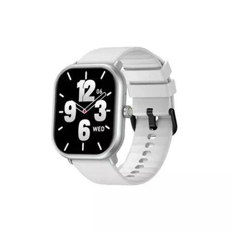 Zeblaze GTS 3 Pro 1.97 Inch AMOLED BT Calling Smart Watch (Pearl White)