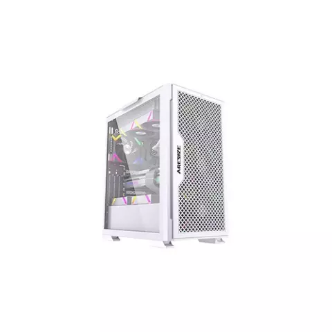 ARESZE KT02W E-ATX Mid-Tower Desktop Gaming Case