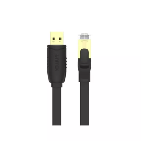 UNITEK RJ45 USB 2.0 to Console Rollover Flat Cable