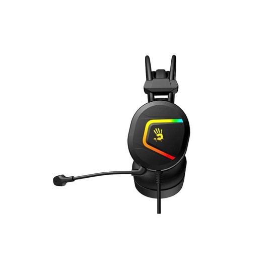 A4tech Bloody MC750 RGB ANC Wired Gaming Headset (Black)