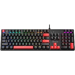 A4tech Bloody S510R Mechanical Wired Fire Black Mechanical RGB Gaming Keyboard (Brown Switch)