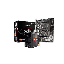 AMD Ryzen 5 5600G With MSI B450M-A PRO MAX MotherBoard Combo