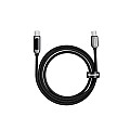 BASEUS 100W TYPE C TO TYPE C 2M FAST CHARGING CABLE WITH DIGITAL DISPLAY