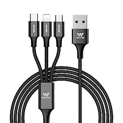 Walton 3 in 1 Multiple Charging USB Cable (WUAW001SN)