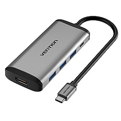 Vention CNBHB 5 in 1 Type-C to USB3.0 PD Hub