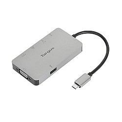 Targus DOCK419AP-60 Type-C Male to HDMI VGA LAN Type-C & Dual USB Female Converter