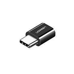 UGREEN US157 USB-C 3.1 MALE TO MICRO USB2.0 FEMALE MINI ADAPTER - BLACK