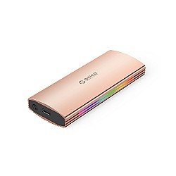 ORICO MULTI-COLOR GLOWING RGB GAMING STYLE M.2 NVME SSD ENCLOSURE