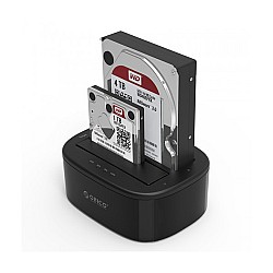Orico 6228US3-C 2.5 / 3.5-inch Dual Bay USB3.0 1 to 1 Clone Hard Drive Dock