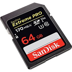 SanDisk Extreme PRO 64GB SDXC UHS-I Memory Card