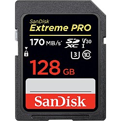 SanDisk Extreme PRO 128GB SDXC UHS-I Memory Card