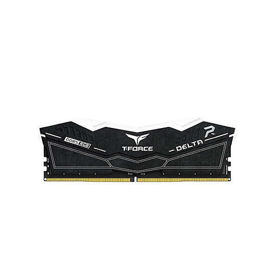 TEAM T-FORCE DELTA RGB 32GB (16GBx2) 6000MHz DDR5 Gaming RAM BLACK
