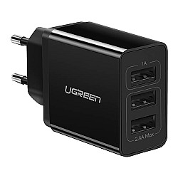 UGREEN 50816 3-Port USB Charger (Black)