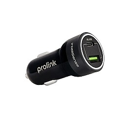 PROLINK PCC24501 51W 2-PORT PD USB CAR CHARGER