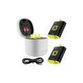 TELESIN ALLIN BOX IP54 WATERPROOF CHARGER FOR GOPRO HERO9/10 WITH 2 BATTERIES