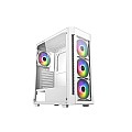 APTECH 195-02 GLASS WHITE GAMING CASE