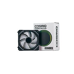 AsiaHorse Cosmiq 120mm Uni Case Fan 3-in-1 (Black)