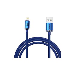 Baseus Crystal Shine Series USB Blue Charging & Data Cable (CAJY000003)