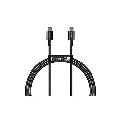 Baseus Type-C Male to Type-C Male 1m Charging  Data Cable (Black)