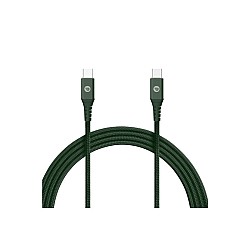 Baykron Type C to Type C 1.2M 3A Cable Midnight Green