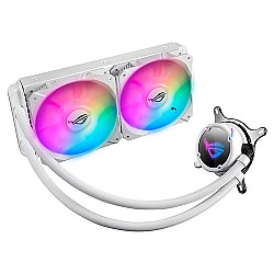 ASUS ROG Strix LC 240 RGB 240mm All in One Liquid CPU Cooler (White)